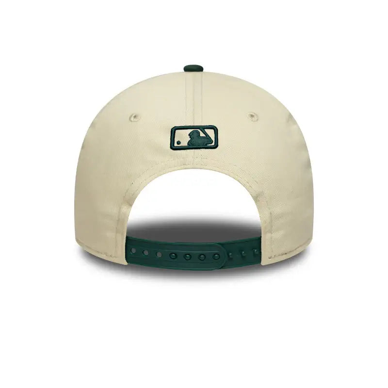 NEW ERA 9FORTY MLB OAKLAND ATHLETICS 1911 WS PATCH GORRA AJUSTABLE BEIGE