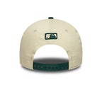 NEW ERA 9FORTY MLB OAKLAND ATHLETICS 1911 WS PATCH GORRA AJUSTABLE BEIGE