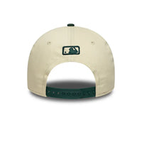 NEW ERA 9FORTY MLB OAKLAND ATHLETICS 1911 WS PATCH GORRA AJUSTABLE BEIGE