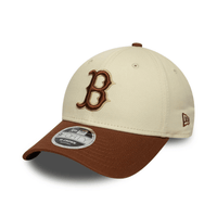 NEW ERA 9FORTY MLB BOSTON RED SOX 1915 WS PATCH GORRA AJUSTABLE BEIGE
