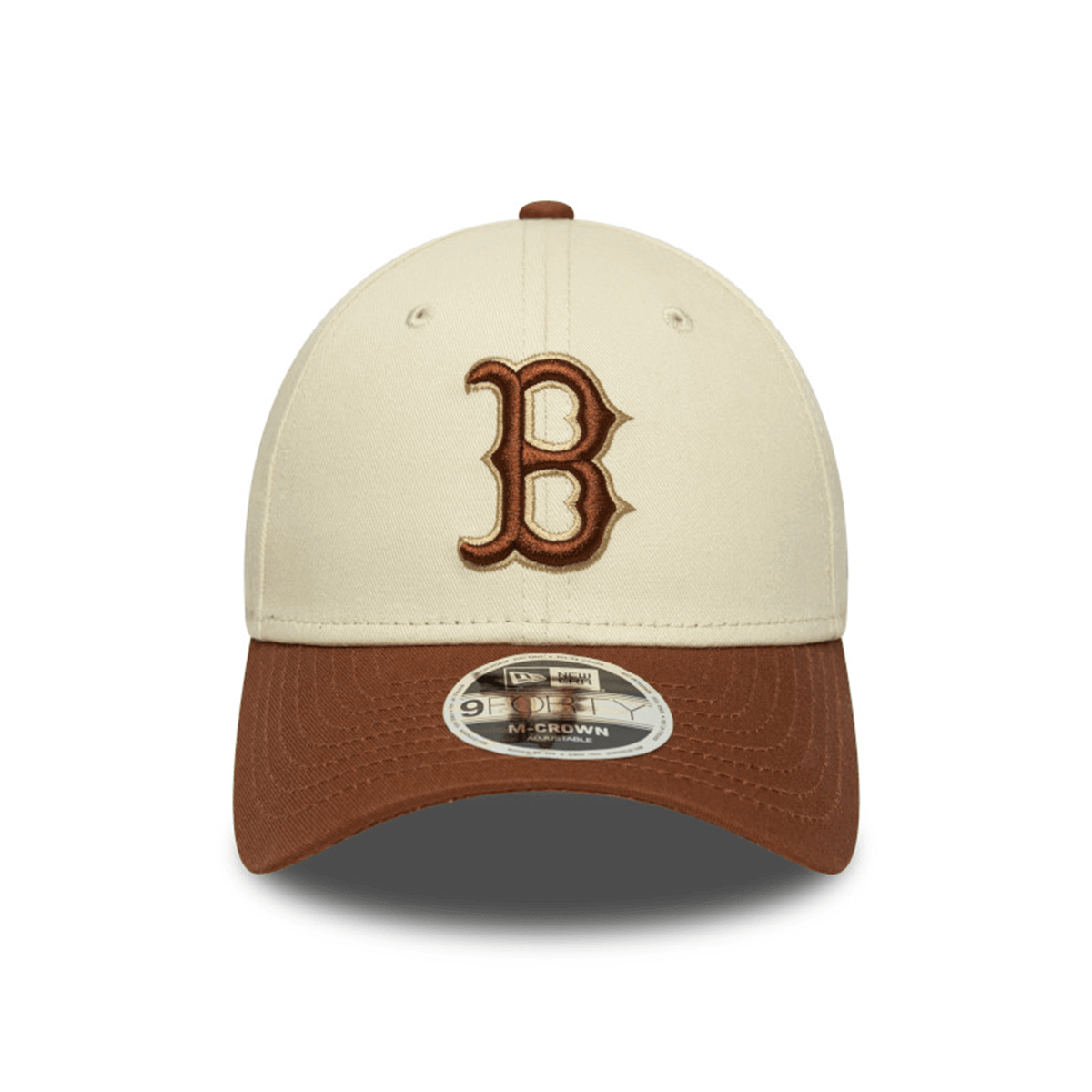 NEW ERA 9FORTY MLB BOSTON RED SOX 1915 WS PATCH GORRA AJUSTABLE BEIGE