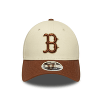 NEW ERA 9FORTY MLB BOSTON RED SOX 1915 WS PATCH GORRA AJUSTABLE BEIGE