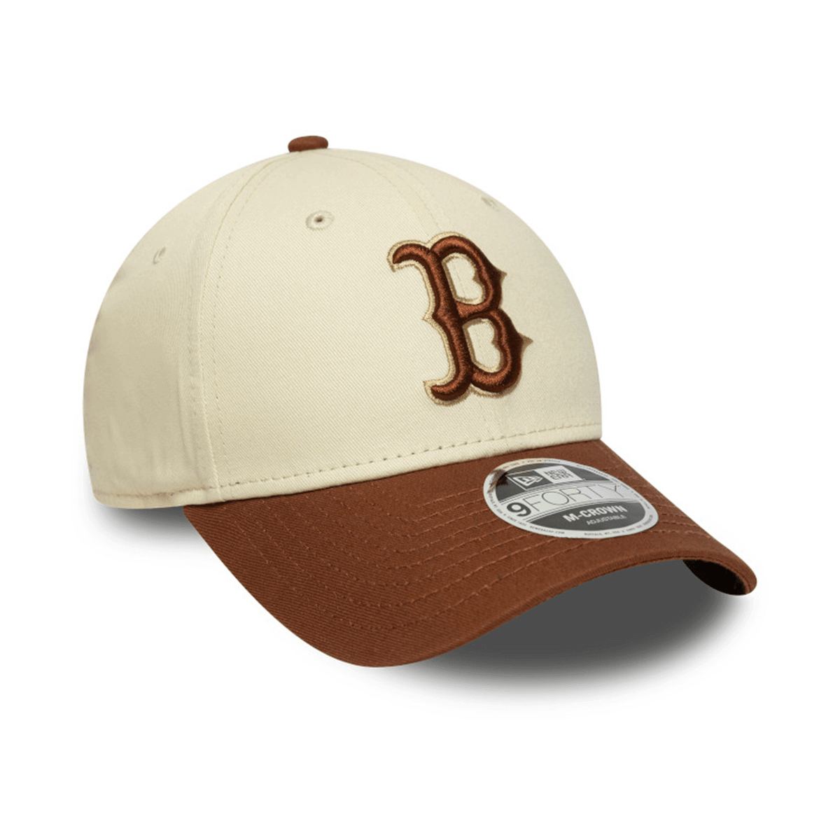 NEW ERA 9FORTY MLB BOSTON RED SOX 1915 WS PATCH GORRA AJUSTABLE BEIGE