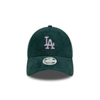 NEW ERA 9FORTY MLB LOS ANGELES DODGERS CORD GORRA AJUSTABLE VERDE