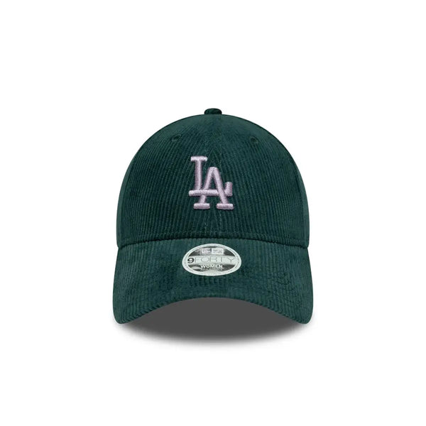 NEW ERA 9FORTY MLB LOS ANGELES DODGERS CORD GORRA AJUSTABLE VERDE