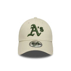 NEW ERA 9FORTY MLB OAKLAND ATHLETICS LEAGUE ESSENTIALS GORRA AJUSTABLE BEIGE