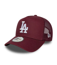 NEW ERA 9FORTY MLB LOS ANGELES DODGERS LEAGUE ESSENTIALS GORRA TRUCKER AJUSTABLE ROJO