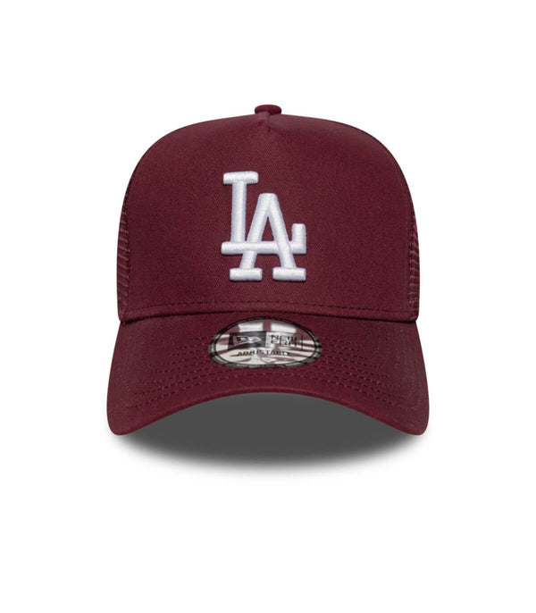NEW ERA 9FORTY MLB LOS ANGELES DODGERS LEAGUE ESSENTIALS GORRA TRUCKER AJUSTABLE ROJO