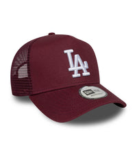 NEW ERA 9FORTY MLB LOS ANGELES DODGERS LEAGUE ESSENTIALS GORRA TRUCKER AJUSTABLE ROJO