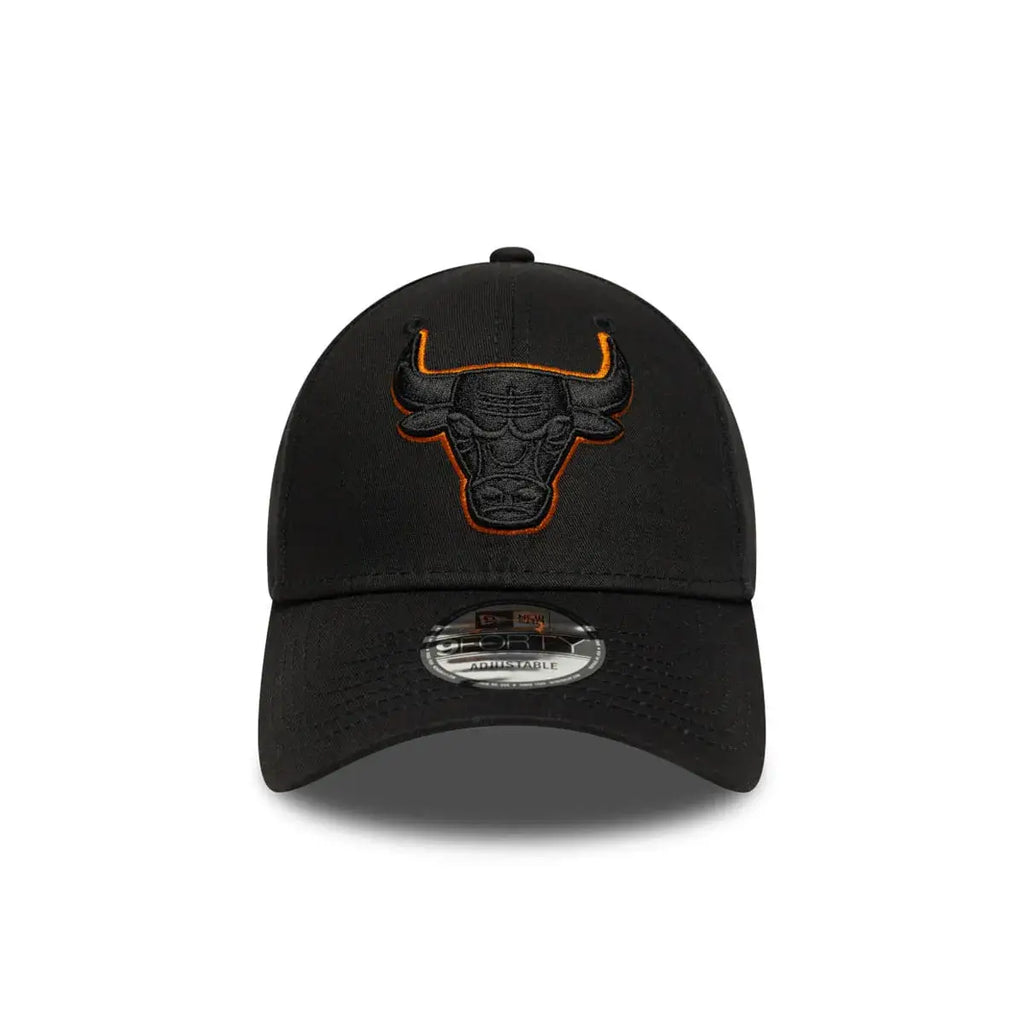 NEW ERA 9FORTY NBA CHICAGO BULLS TEAM OUTLINE GORRA AJUSTABLE NEGRO