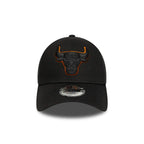 NEW ERA 9FORTY NBA CHICAGO BULLS TEAM OUTLINE GORRA AJUSTABLE NEGRO