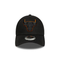 NEW ERA 9FORTY NBA CHICAGO BULLS TEAM OUTLINE GORRA AJUSTABLE NEGRO