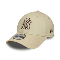 NEW ERA 9FORTY M-CROWN MLB NEW YORK YANKEES OUTLINE LOGO GORRA AJUSTABLE BEIGE