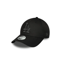 NEW ERA 9FORTY MLB LOS ANGELES DODGERS METALLIC INFILL GORRA AJUSTABLE NEGRA