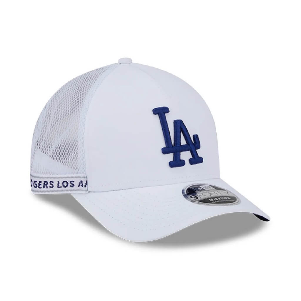 NEW ERA 9FORTY M-CROWN A-FRAME MLB LOS ANGELES DODGERS NE LEISURE GORRA CAMIONERA AJUSTABLE AZUL