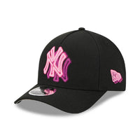NEW ERA 9FORTY M-CROWN A-FRAME MLB NEW YORK YANKEES NEON GORRA AJUSTABLE NEGRA