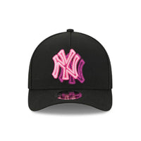 NEW ERA 9FORTY M-CROWN A-FRAME MLB NEW YORK YANKEES NEON GORRA AJUSTABLE NEGRA