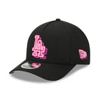 NEW ERA 9FORTY M-CROWN A-FRAME MLB LOS ANGELES DODGERS NEON GORRA AJUSTABLE NEGRA