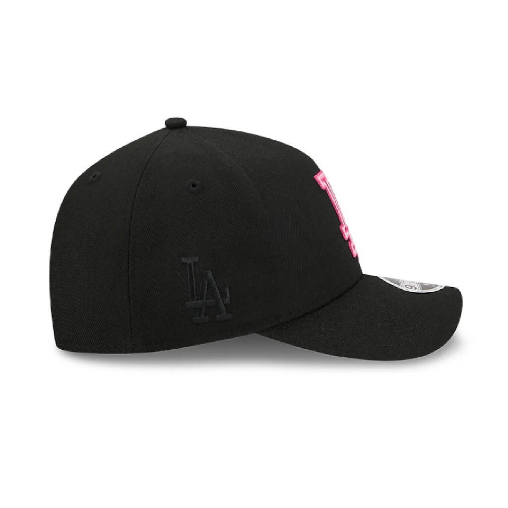 NEW ERA 9FORTY M-CROWN A-FRAME MLB LOS ANGELES DODGERS NEON GORRA AJUSTABLE NEGRA