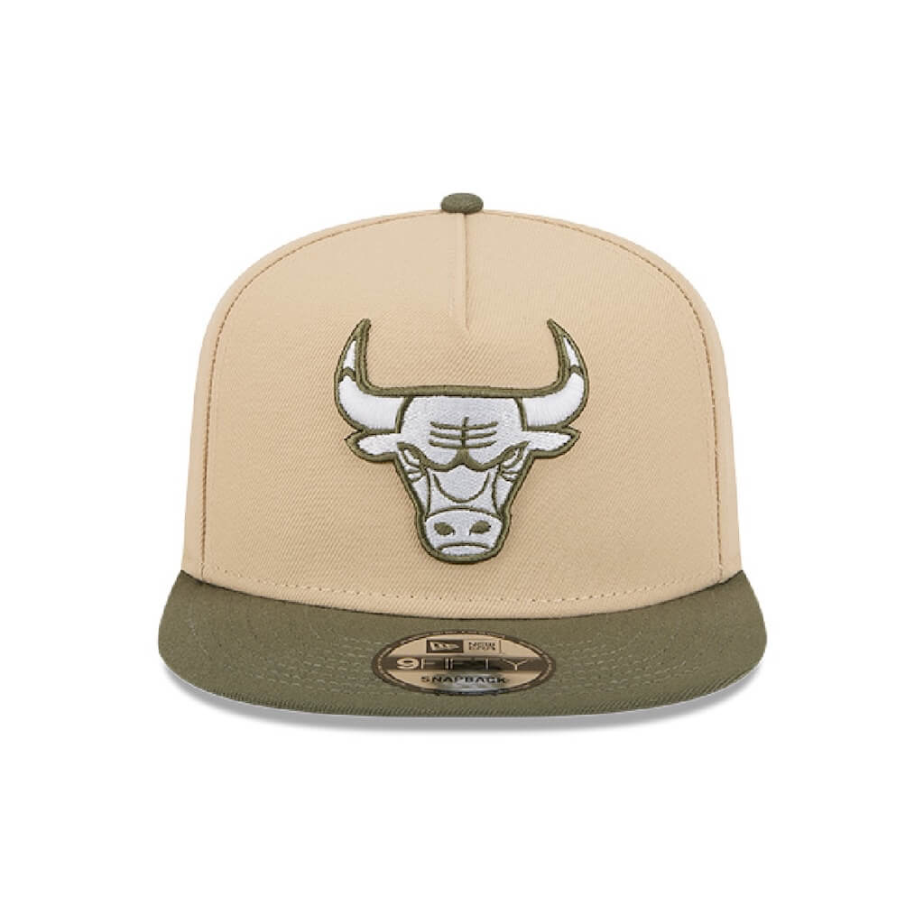 NEW ERA 9FIFTY NBA CHICAGO BULLS COLOUR PACK GORRA AJUSTABLE BEIGE