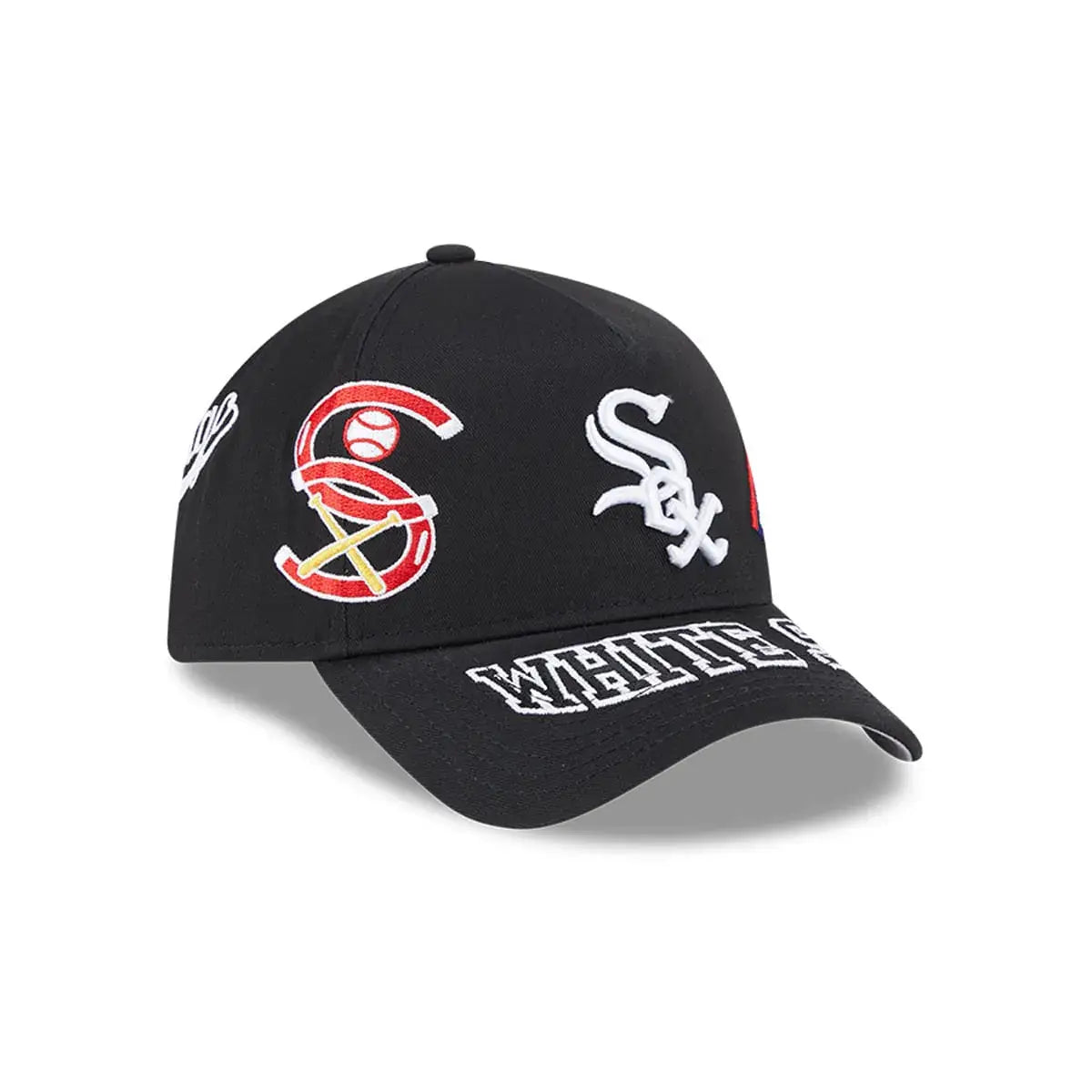 NEW ERA 9FORTY MLB CHICAGO WHITE SOX AOP GORRA AJUSTABLE NEGRO