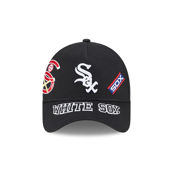 NEW ERA 9FORTY MLB CHICAGO WHITE SOX AOP GORRA AJUSTABLE NEGRO