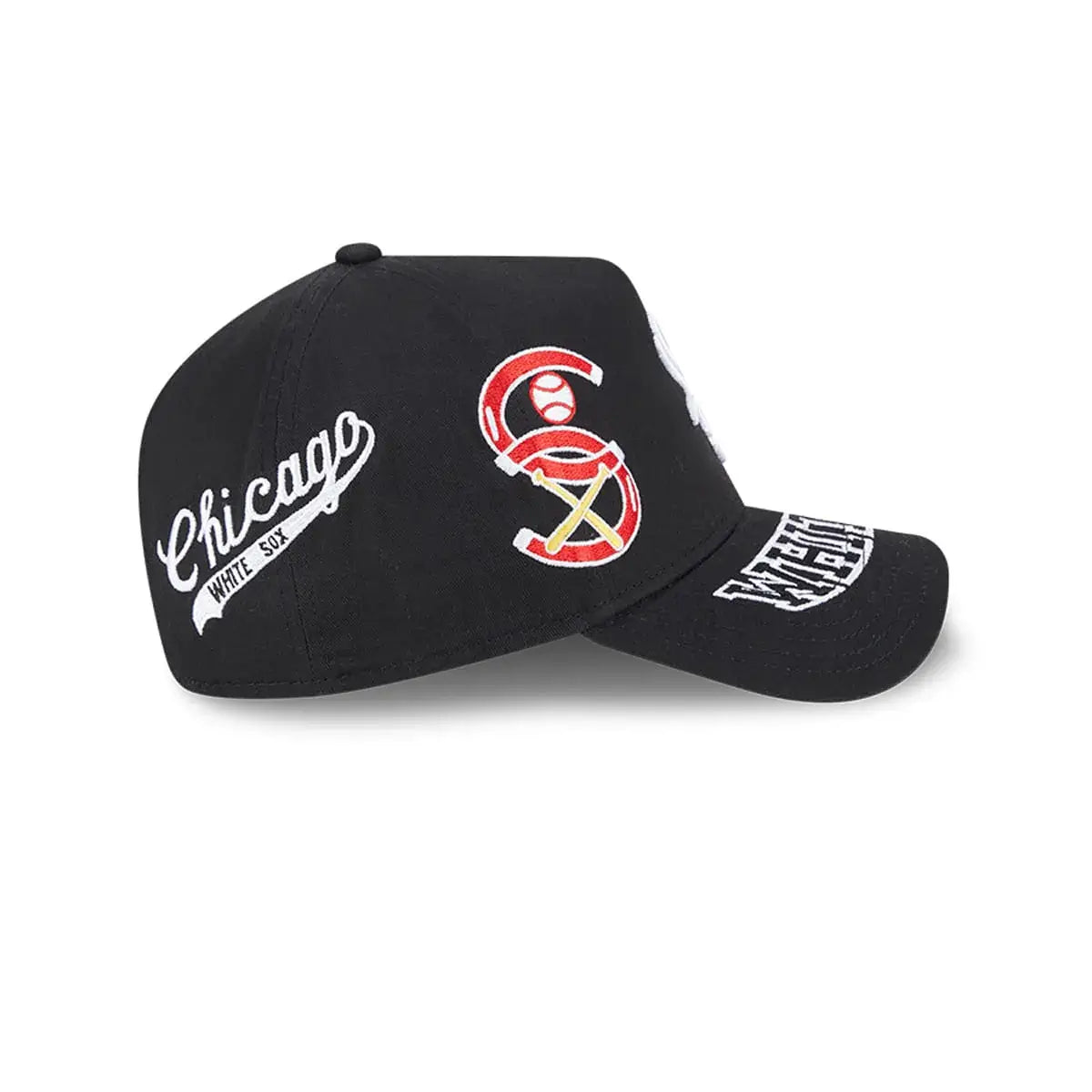 NEW ERA 9FORTY MLB CHICAGO WHITE SOX AOP GORRA AJUSTABLE NEGRO