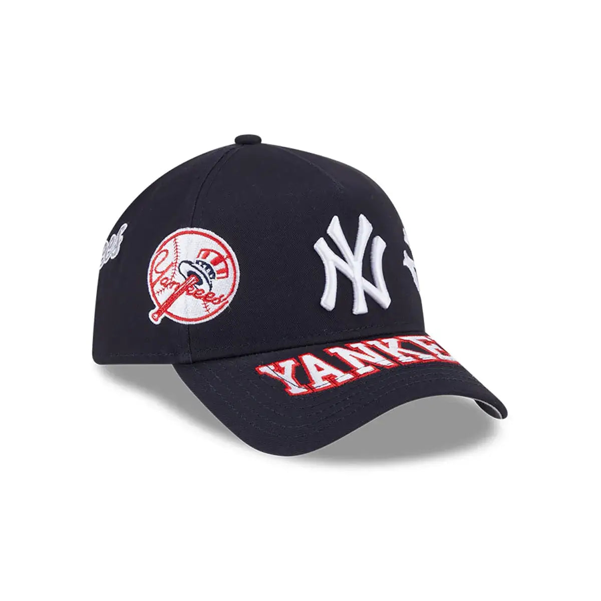 NEW ERA 9FORTY A-FRAME MLB NEW YORK YANKEES AOP GORRA AJUSTABLE NEGRO