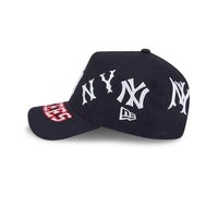 NEW ERA 9FORTY A-FRAME MLB NEW YORK YANKEES AOP GORRA AJUSTABLE NEGRO