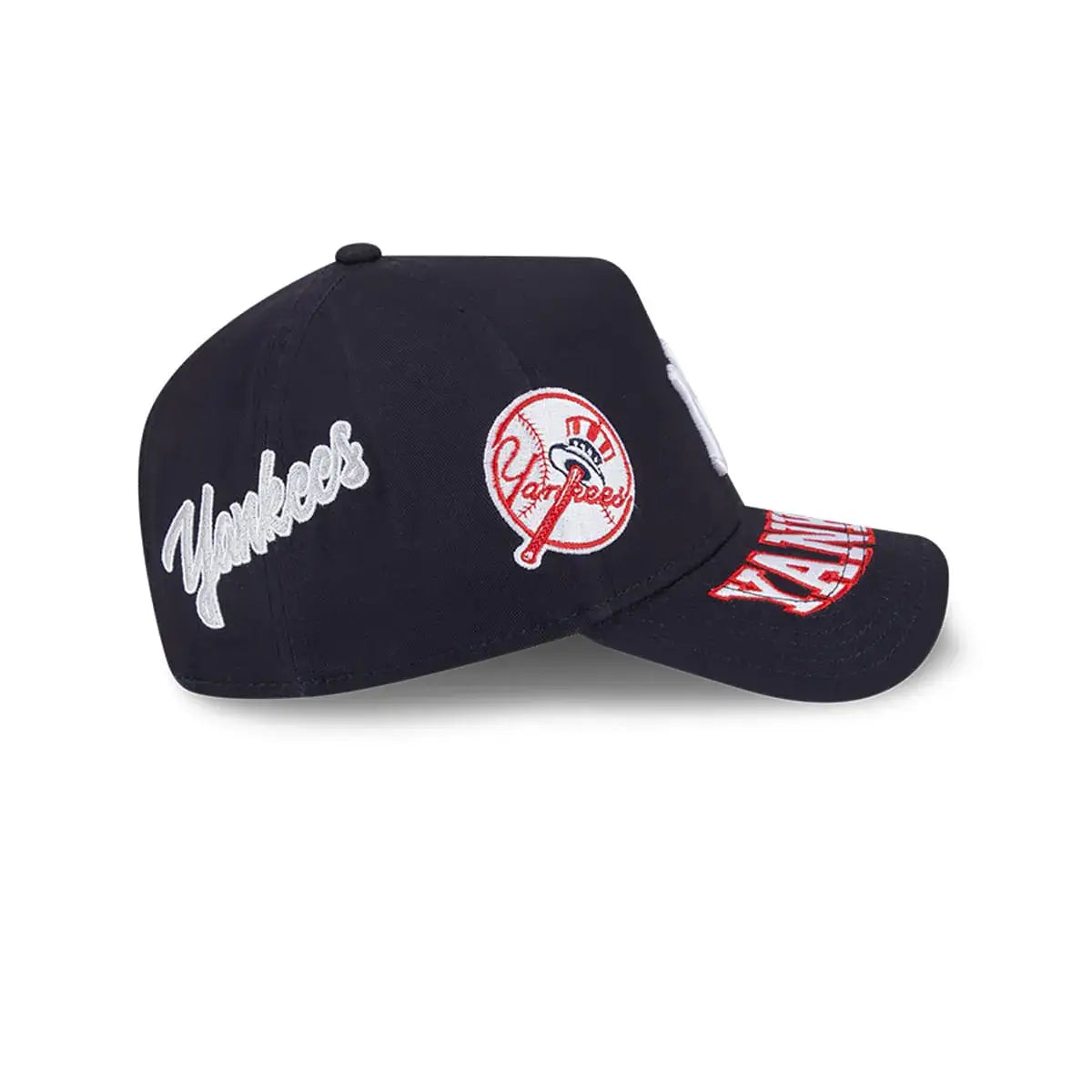 NEW ERA 9FORTY A-FRAME MLB NEW YORK YANKEES AOP GORRA AJUSTABLE NEGRO