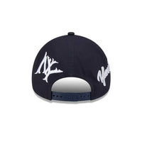 NEW ERA 9FORTY A-FRAME MLB NEW YORK YANKEES AOP GORRA AJUSTABLE NEGRO