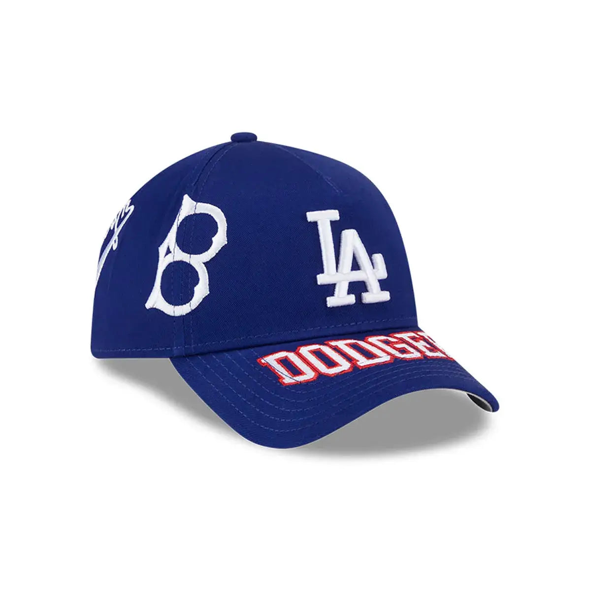 NEW ERA 9FORTY A-FRAME MLB LOS ANGELES DODGERS AOP GORRA AJUSTABLE AZUL