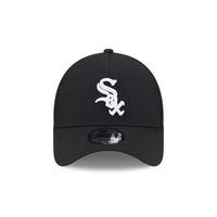 NEW ERA 9FORTY A-FRAME MLB CHICAGO WHITE SOX LOCAL DISH PIN GORRA AJUSTABLE NEGRO