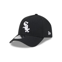NEW ERA 9FORTY A-FRAME MLB CHICAGO WHITE SOX LOCAL DISH PIN GORRA AJUSTABLE NEGRO