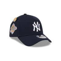 NEW ERA 9FORTY A-FRAME MLB NEW YORK YANKEES LOCAL DISH PIN GORRA AJUSTABLE NEGRO