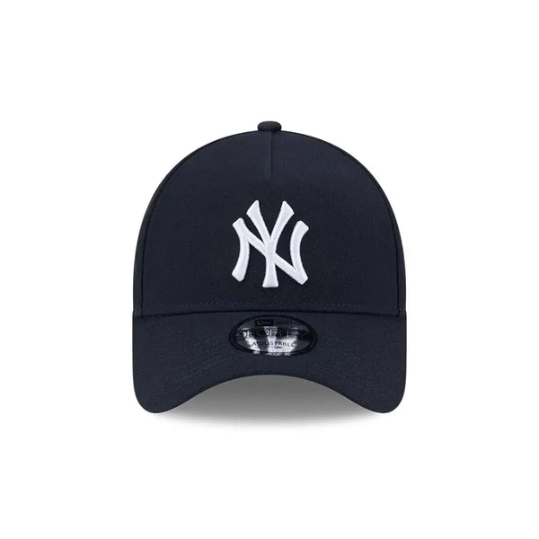 NEW ERA 9FORTY A-FRAME MLB NEW YORK YANKEES LOCAL DISH PIN GORRA AJUSTABLE NEGRO