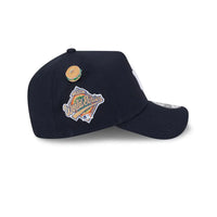 NEW ERA 9FORTY A-FRAME MLB NEW YORK YANKEES LOCAL DISH PIN GORRA AJUSTABLE NEGRO