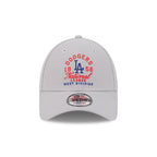 NEW ERA 9FORTY MLB LOS ANGELES DODGERS ARCH GORRA AJUSTABLE GRIS