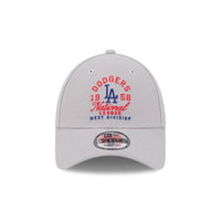NEW ERA 9FORTY MLB LOS ANGELES DODGERS ARCH GORRA AJUSTABLE GRIS