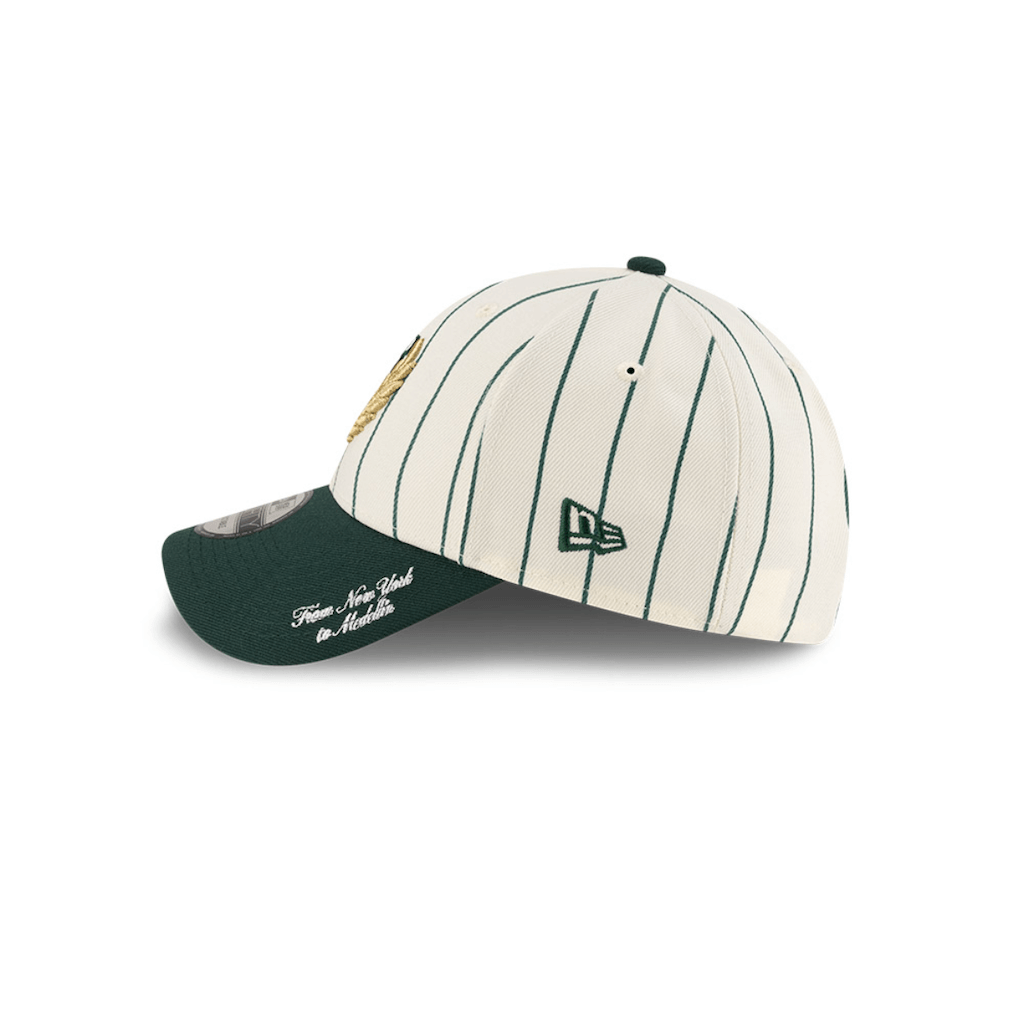 NEW ERA 9FORTY TRUE PINSTRIPE GORRA AJUSTABLE VERDE