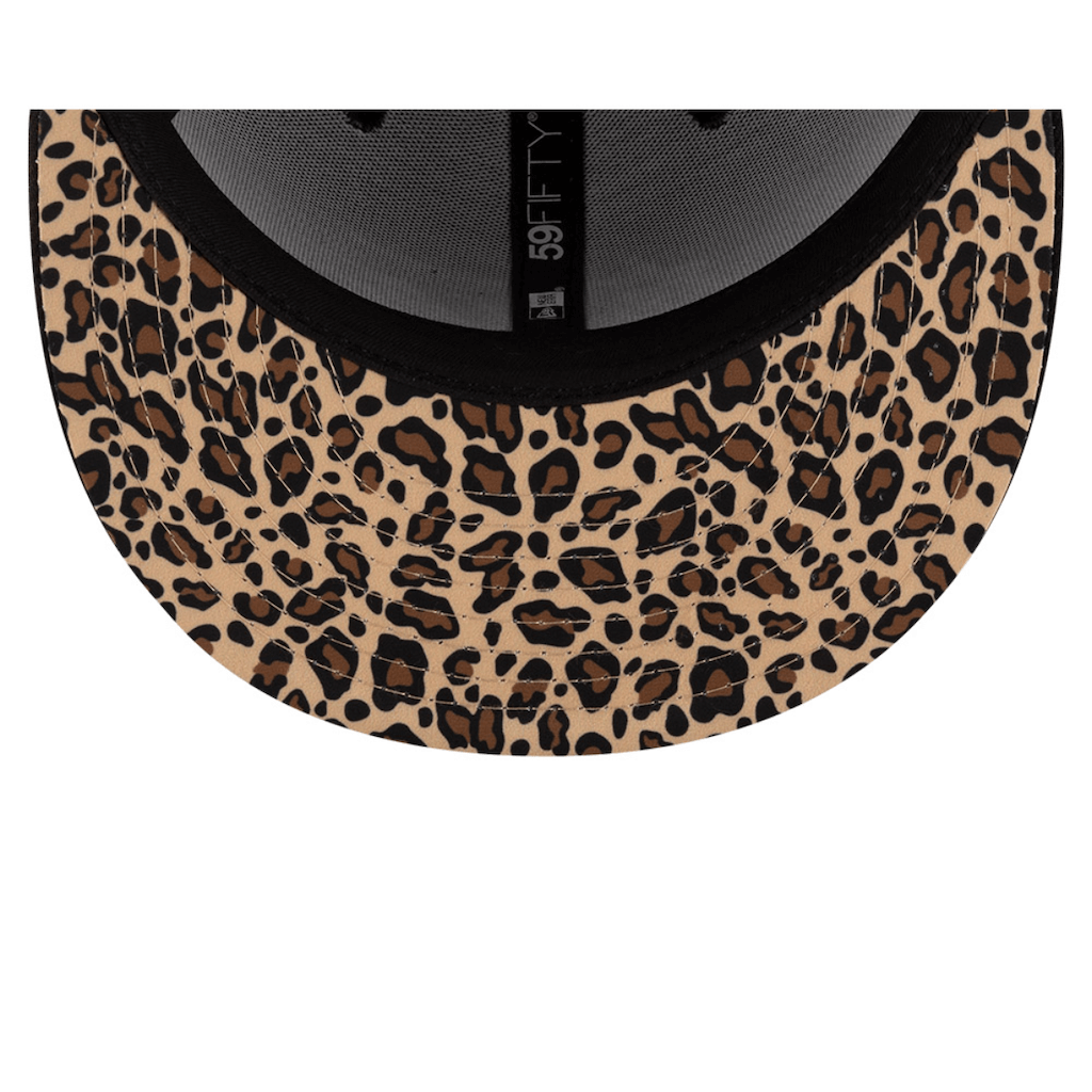 NEW ERA 59FIFTY TRUE LEOPARD INFL GORRA CERRADA NEGRA