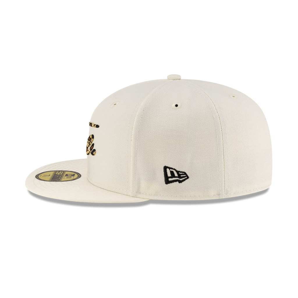 NEW ERA 59FIFTY TRUE LEOPARD INFL GORRA CERRADA BLANCA
