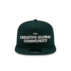 NEW ERA GOLFER TRUE CREATIVE GLOBLAL COMMUNITY GORRA AJUSTABLE VERDE