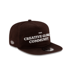 NEW ERA GOLFER TRUE CREATIVE GLOBLAL COMMUNITY GORRA AJUSTABLE CAFE
