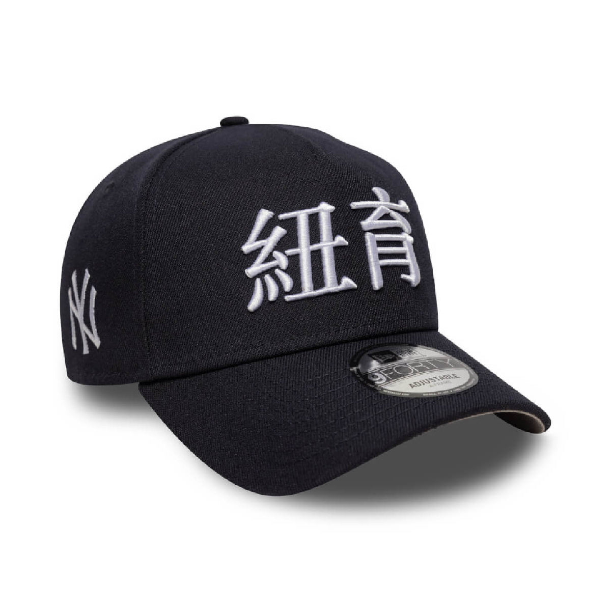 NEW ERA 9FORTY A-FRAME MLB NEW YORK YANKEES CITY KANJI GORRA AJUSTABLE NEGRO