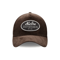 NEW ERA 9FORTY E FRAME  NE OVAL PATCH CORD GORRA AJUSTABLE CAFE