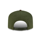 NEW ERA 9FORTY E FRAME MLB LOS ANGELES DODGERS SUEDE VISOR GORRA AJUSTABLE VERDE