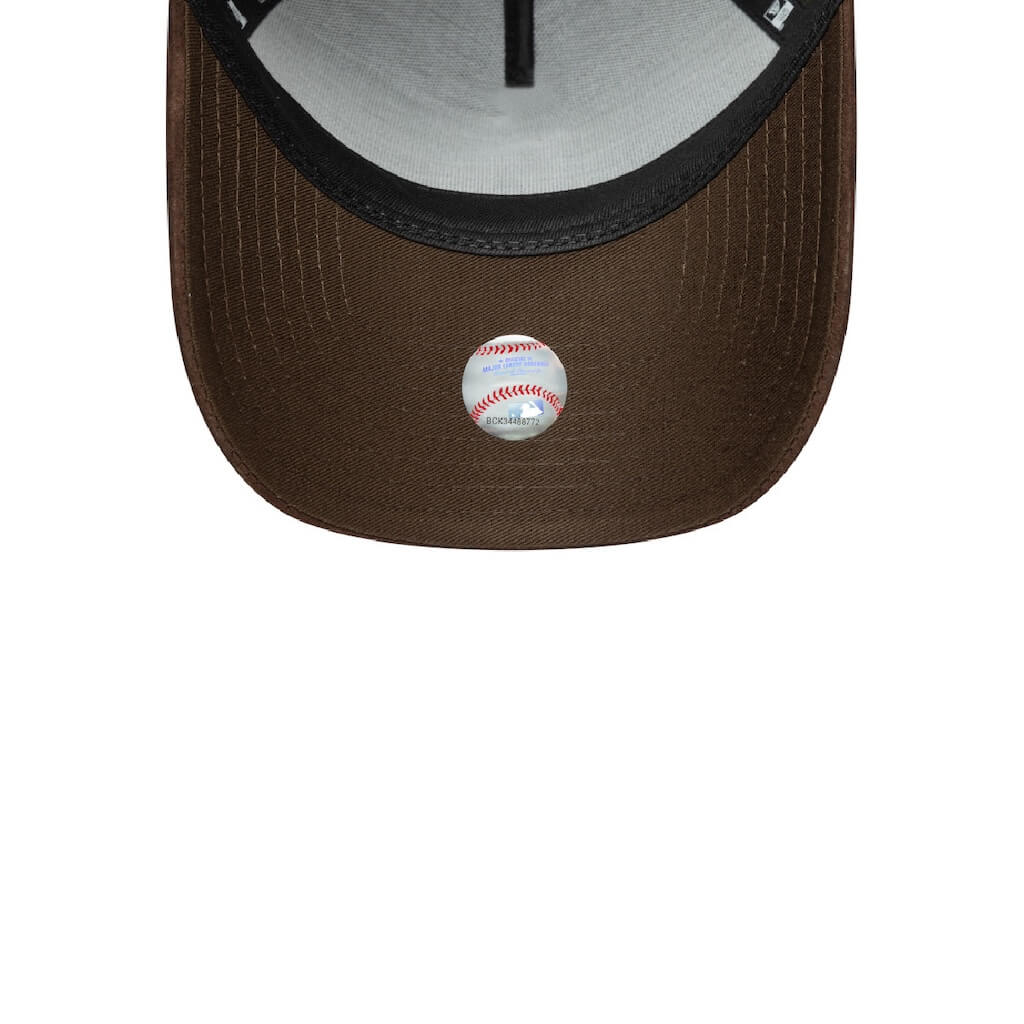 NEW ERA 9FORTY E FRAME MLB LOS ANGELES DODGERS SUEDE VISOR GORRA AJUSTABLE VERDE