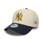 NEW ERA 9FORTY E-FRAME MLB NEW YORK YANKEES 1936 WS PATCH GORRA AJUSTABLE BEIGE