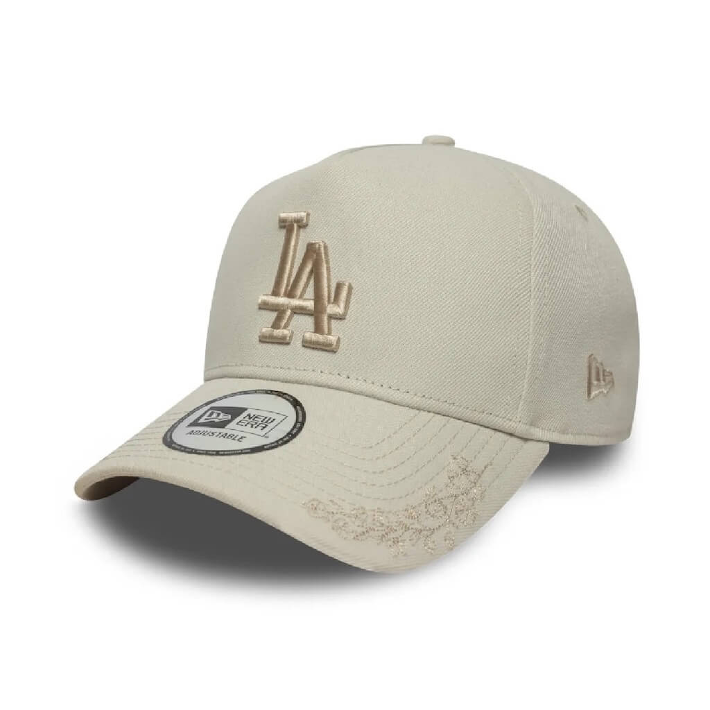 NEW ERA 9FORTY E-FRAME MLB LOS ANGELES DODGERS TONAL ICON GORRA AJUSTABLE BEIGE